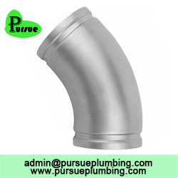 45 degree grooved elbow supplier