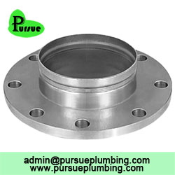 tongue and groove type flange