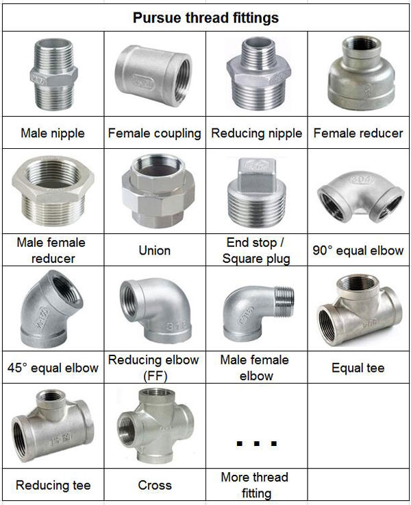 male female thread elbow supplier