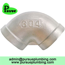 90 degree female elbow supplier