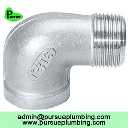 male female thread elbow supplier